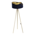 Staande lamp GALAXY 1xE27/60W/230V blauw/beige
