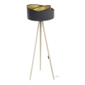 Staande lamp GALAXY 1xE27/60W/230V grijs/beige