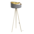 Staande lamp GALAXY 1xE27/60W/230V grijs/beige