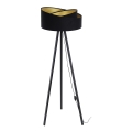 Staande lamp GALAXY 1xE27/60W/230V zwart/wenge