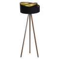 Staande lamp GALAXY 1xE27/60W/230V zwart/wenge