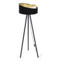 Staande lamp GALAXY 1xE27/60W/230V zwart/wit/wenge