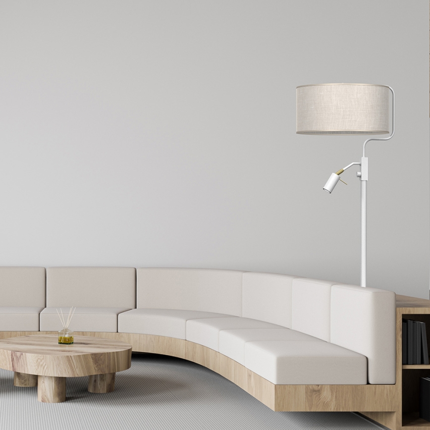 Staande Lamp LINO 1xE27/40W/230V + 1xGU10-MR11/7W