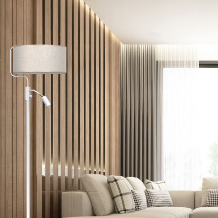 Staande Lamp LINO 1xE27/40W/230V + 1xGU10-MR11/7W