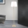 Staande Lamp LUDWIG 1xE27/40W/230V wit/goud