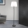 Staande Lamp LUDWIG 1xE27/40W/230V wit/zwart