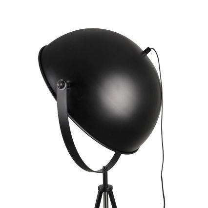 Staande Lamp MATYLDA 1xE27/20W/230V zwart/goud