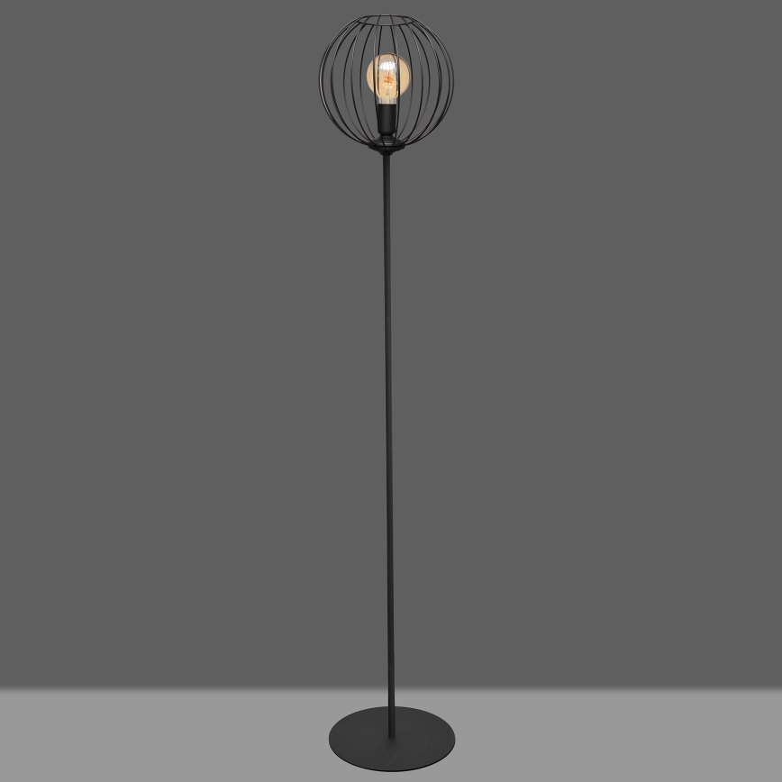 Staande lamp MERCURE 1xE27/15W/230V zwart