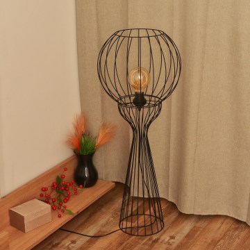 Staande lamp MERCURE 1xE27/15W/230V zwart