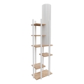 Staande lamp met planken VOGUE 1xE27/40W/230V 160 cm wit