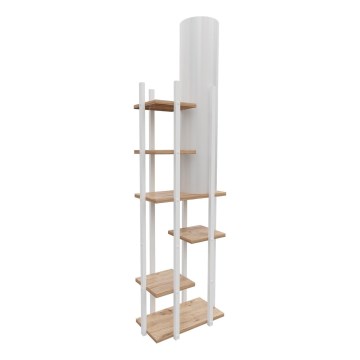Staande lamp met planken VOGUE 1xE27/40W/230V 160 cm wit