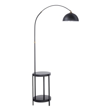 Staande Lamp met tafel 1xE27/60W/230V zwart