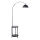 Staande Lamp met tafel 1xE27/60W/230V zwart