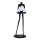 Staande lamp SILUETTE 6xE27/25W/230V 180 cm Human Ball