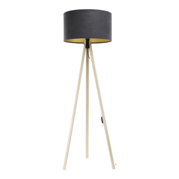 Staande Lamp STANDART 1xE27/60W/230V grijs/beige