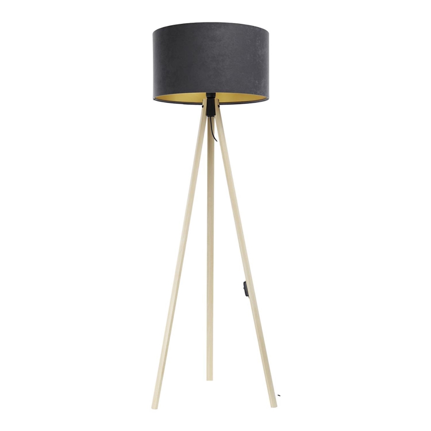 Staande Lamp STANDART 1xE27/60W/230V grijs/beige