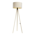 Staande Lamp STANDART 1xE27/60W/230V romig/beige