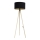 Staande Lamp STANDART 1xE27/60W/230V zwart/beige