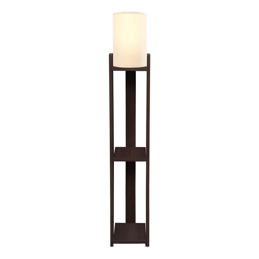 STAANDE LAMPA AYD 1xE27/40W/230V bruin/crème