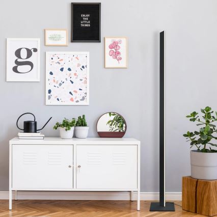 Staande LED-lamp BERNADETTA LED/28W/230V 4000K zwart