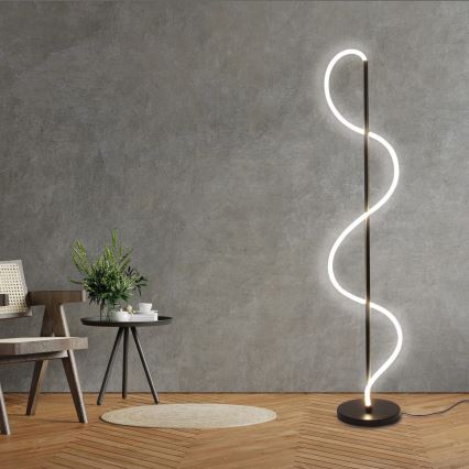 Staande LED Lamp EMMA LED/36W/230V zwart