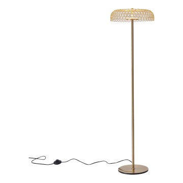 Staande LED Lamp LED/10W/230V 3000K goud
