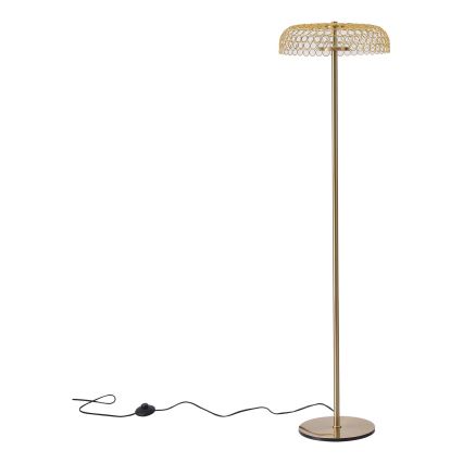 Staande LED Lamp LED/10W/230V 3000K goud