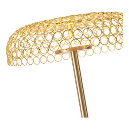 Staande LED Lamp LED/10W/230V 3000K goud