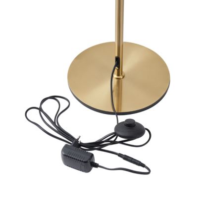 Staande LED Lamp LED/10W/230V 3000K goud