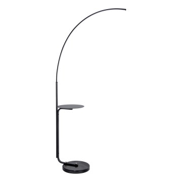 Staande LED Lamp met tafel LED/20W/230V 3000-6500K zwart