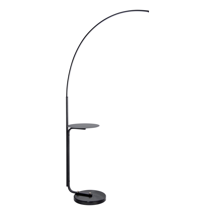 Staande LED Lamp met tafel LED/20W/230V 3000-6500K zwart