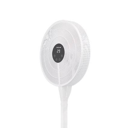 Staande ventilator 25W/230V 130 cm wit + afstandsbediening