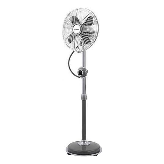 Staande ventilator 35W/230V diameter 34 cm grijs