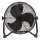 Staande ventilator 90W/230V Ø 40 cm zwart