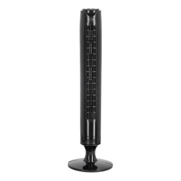 Staande ventilator LISSE 45W/230V 91,4 cm zwart + afstandsbediening
