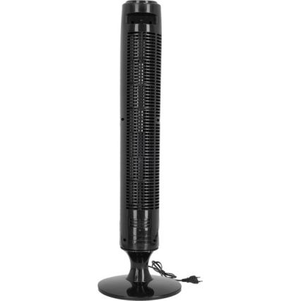 Staande ventilator LISSE 45W/230V 91,4 cm zwart + afstandsbediening