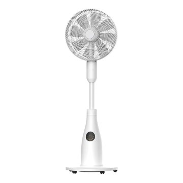 Staande ventilator met nevelfunctie 50W/230V 126 cm wit + afstandsbediening