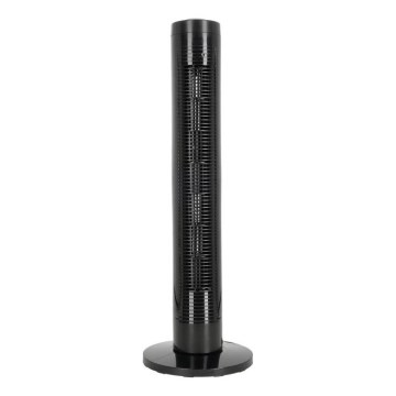 Staande ventilator VENLO 45W/230V 81 cm zwart