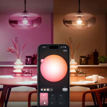 Startpakket Philips Hue White and Color Ambiance Essential 2x E27/8W/230V 2200-6500K + Hue Bridge