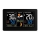 Station météo avec écran LCD USB 5V/2xAAA + 2xAAA charge noir