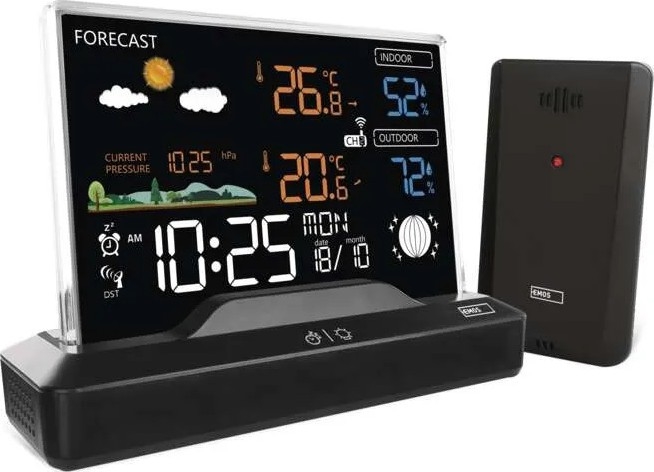 Station météo sans fil 5V/2xAAA + 2xAAA