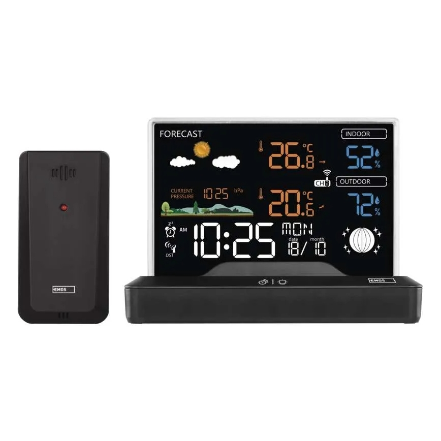 Station météo sans fil 5V/2xAAA + 2xAAA