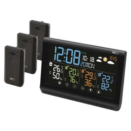 Station météo sans fil 5V/3xAAA + 2xAAA
