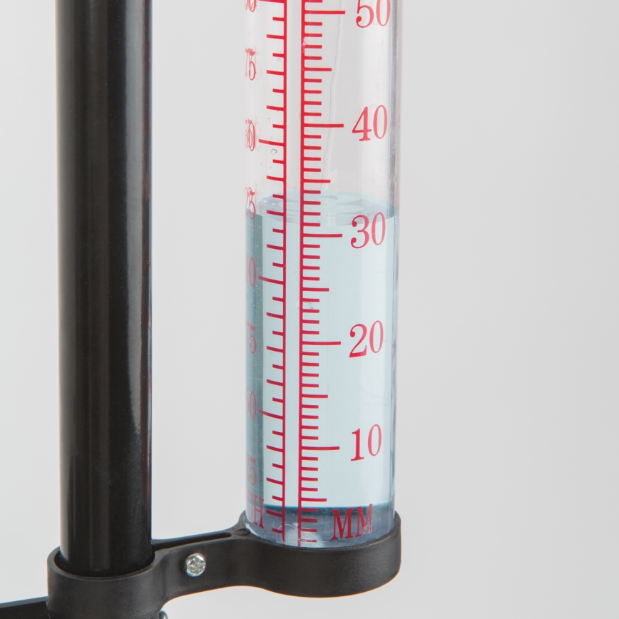 Station météorologique de jardin 3-en-1 145 cm noire