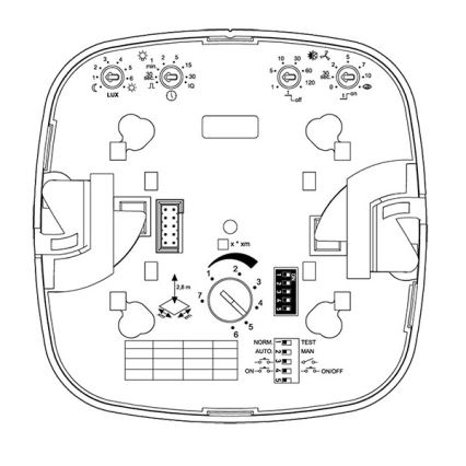 Steinel 002770 - Aanwezigheidsmelder IR Quattro HD 24m COM2 wit