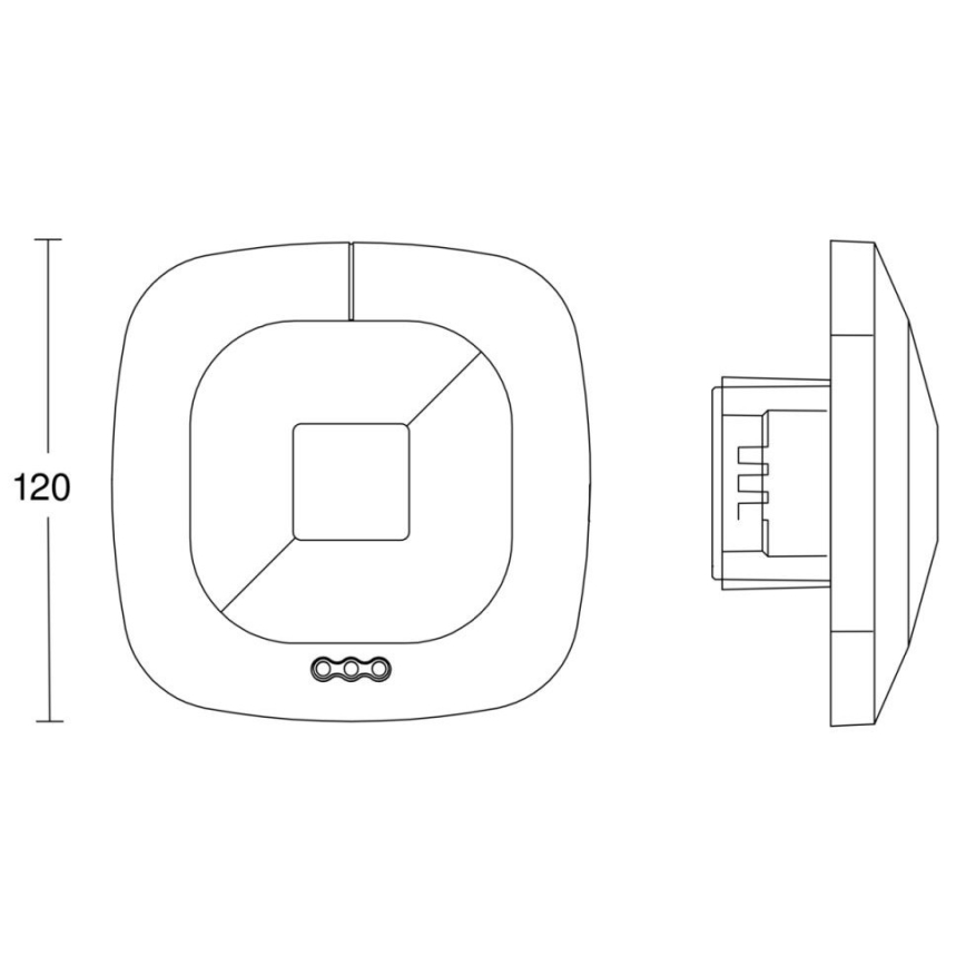 Steinel 002848 - Aanwezigheidsdetector HF 360 COM2 wit