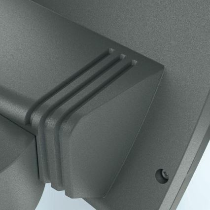 Steinel 012076 - LED buitenwandlamp met bewegingssensor XLED curved LED/10,5W/230V IP44