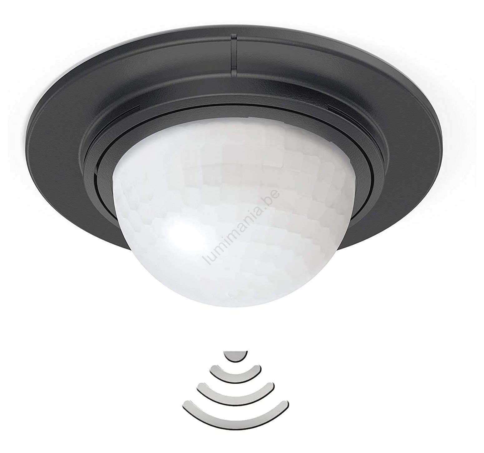 Steinel Bewegingsmelder IS 130-2 wit, 130° bewegingssensor, 12 m bereik, voor binnen- en buitengebruik, IP 54