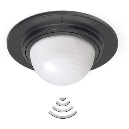 STEINEL 032852 - Bewegingssensor inbouw voor buiten IS360-1DE zwart IP54