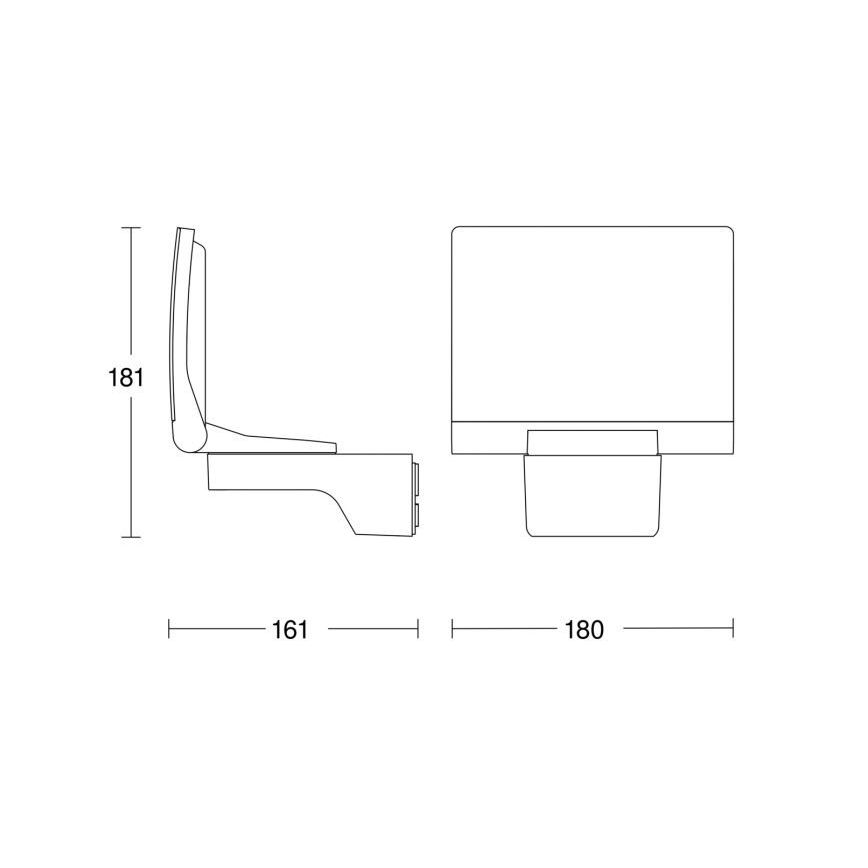 STEINEL 033095 - LED Schijnwerper XLED home 2 SL LED/13W/230V IP44